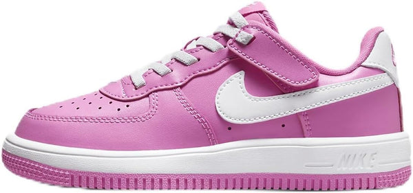 Little Kid's Nike Force 1 Low Easyon Playful Pink/White (FN0237 600)