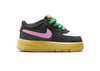 Toddler's Nike Force 1 Low EasyOn Black/Summit White (FN0408 001)