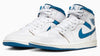 Men's Jordan 1 Mid SE White/Industrial Blue-Sail (FN5215 141)