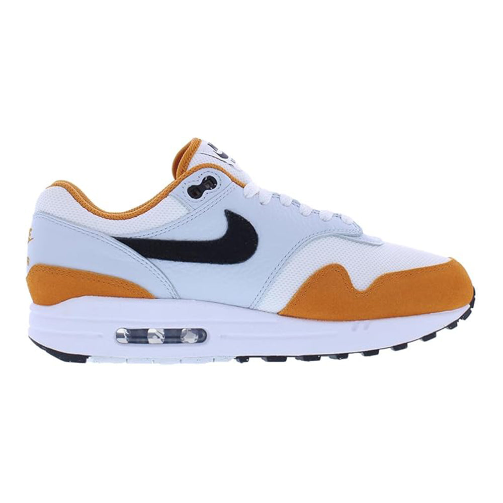 Men's Nike Air Max 1 White/Black-Monarch (FN6952 101)