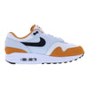 Men's Nike Air Max 1 White/Black-Monarch (FN6952 101)