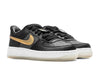 Big Kid's Nike Air Force 1 Low LV8 BG Black/Metallic Gold-White (FN6977 010)