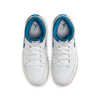 Big Kid's Jordan 1 Mid SE White/Industrial Blue-Sail (FN7432 141)