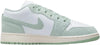 Big Kid's Jordan 1 Low SE White/Seafoam-Sail (FN9137 131)