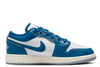 Big Kid's Jordan 1 Low SE White/Industrial Blue (FN9137 141)