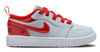 Little Kid's Jordan 1 Low ALT SE Football Grey/Univer Red (FN9744 018)