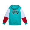 Mitchell & Ness Teal NBA Vancouver Grizzlies Fusion Fleece 2.0 Hoodie