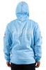 Mitchell & Ness Light Blue UNC NCAA Champ City Fleece Pullover Hoodie
