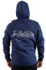 Mitchell & Ness Navy Blue UNC NCAA Champ City Fleece Pullover Hoodie