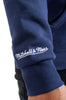 Mitchell & Ness Navy Blue UNC NCAA Champ City Fleece Pullover Hoodie