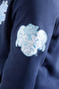 Mitchell & Ness Navy Blue UNC NCAA Champ City Fleece Pullover Hoodie