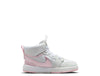 Little Kid's Jordan 1 Mid RM Easyon White/Pnk Foam-Fire Red (FQ1282 101)