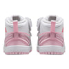 Toddler's Jordan 1 Mid RM EasyOn White/Pink Foam-Fire Red (FQ1283 101)
