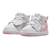Toddler's Jordan 1 Mid RM EasyOn White/Pink Foam-Fire Red (FQ1283 101)