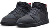 Little Kid's Jordan 1 Mid SE Craft DK Smoke Grey/Black (FQ7754 001)