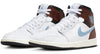 Men's Jordan 1 Mid SE White/Blue Grey-Black-Sail (FQ7831 142)