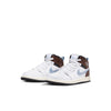 Little Kid's Jordan 1 Mid SE White/Blue Grey-Black-Sail (FQ8220 142)