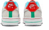 Big Kid's Nike Air Force 1 LV8 2 BG Pale Ivory/White-Picante Red (FQ8350 110)