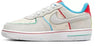 Little Kid's Nike Air Force 1 LV8 2 BP Pale Iv/Wt-Pcnte Rd (FQ8351 110)