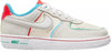 Little Kid's Nike Air Force 1 LV8 2 BP Pale Iv/Wt-Pcnte Rd (FQ8351 110)