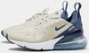 Women's Nike Air Max 270 Light Bone/Diffused Blue-White (FQ8783 072)