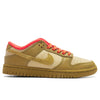 Women's Nike Dunk Low SE Sesame/Bronzine-Picante Red (FQ8897 252)