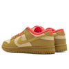 Women's Nike Dunk Low SE Sesame/Bronzine-Picante Red (FQ8897 252)