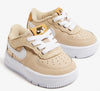 Toddler's Nike Force 1 Easyon SE Snddrift/White-Twine-Black (FZ1603 100)