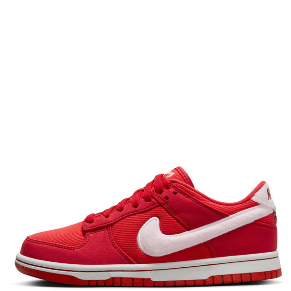 Big Kid's Nike Dunk Low Fire Red/Pink Foam-LT Crimson (FZ3548 612)