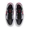 Women's Jordan 1 Low Cement Grey/Fire Red-Black (FZ4183 002)