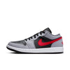 Women's Jordan 1 Low Cement Grey/Fire Red-Black (FZ4183 002)