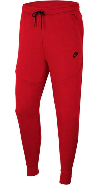 Men's Nike Sportswear University Red/Blk Tech Fleece Jogger (FZ4710 657)