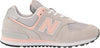 Big Kid's New Balance 574 Core Grey Pink (GC574EVK)