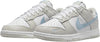 Women's Nike Dunk Low White/Lt Armory Blue (HF0023 100)