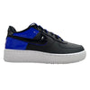 Big Kid's Nike Air Force 1 LV8 2 Black/Black-Racer Blue-White (HF0951 001)
