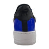 Big Kid's Nike Air Force 1 LV8 2 Black/Black-Racer Blue-White (HF0951 001)