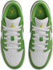 Big Kid's Jordan 1 Low SE BG White/Chlorophyll-Lightening (HF4779 100)