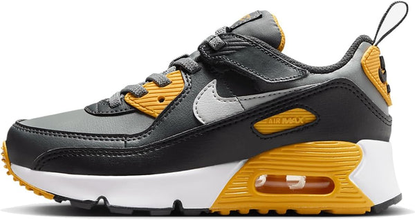 Little Kid's Nike Air Max 90 Easyon Smoke Grey/LT Smoke Grey (HF6357 004)
