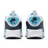 Little Kid's Nike Air Max 90 Easyon White/Wolf Grey-Baltic Blue (HF6357 100)