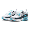 Little Kid's Nike Air Max 90 Easyon White/Wolf Grey-Baltic Blue (HF6357 100)