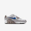 Big Kid's Nike Air Max 90 White/Racer Blue-College Grey (HF6358 105)