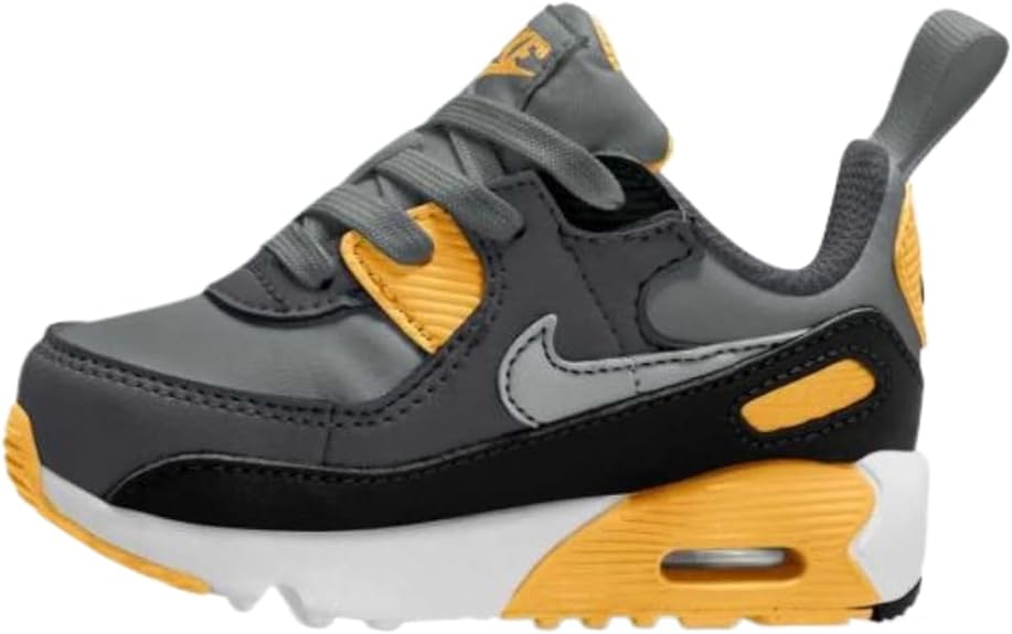 Toddler's Nike Air Max 90 Easyon Smoke Grey/LT Smoke Grey (HF6359 004)