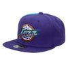Mitchell & Ness Purple NBA Utah Jazz Tapestry HWC Fitted