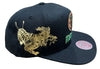 Men's Mitchell & Ness Black NBA Boston Celtics Water Tiger HWC Snapback - OSFA