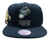 Mitchell & Ness Black NBA San Antonio Spurs Water Tiger HWC Snapback - OSFA