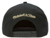 Men's Mitchell & Ness Black NBA Toronto Raptors Water Tiger HWC Snapback - OSFA