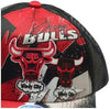 Mitchell & Ness Black NBA Chicago Bulls Hyper Trucker HWC Snapback - OSFA