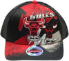 Mitchell & Ness Black NBA Chicago Bulls Hyper Trucker HWC Snapback - OSFA