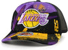 Mitchell & Ness Black NBA Los Angeles Lakers Hyper Trucker HWC Snapback - OSFA