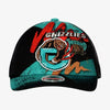Mitchell & Ness Black NBA Memphis Grizzlies Hyper Trucker HWC Snapback - OSFA